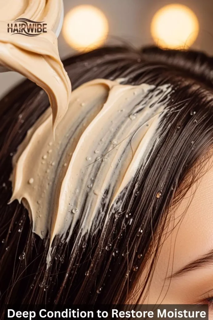 Deep Condition to Restore Moisture