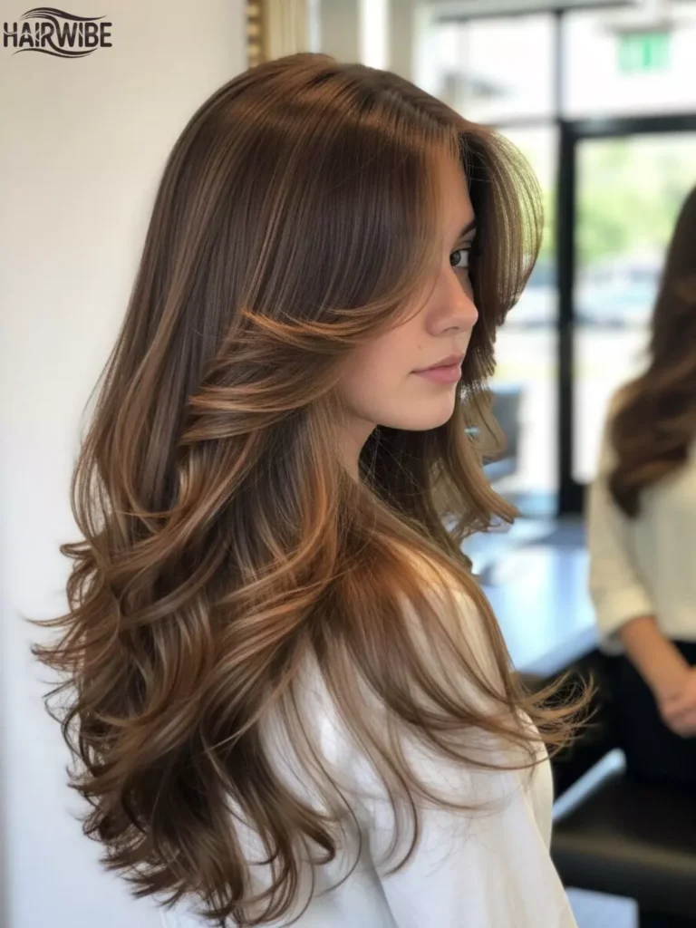 Butterfly Haircut for Long Hair