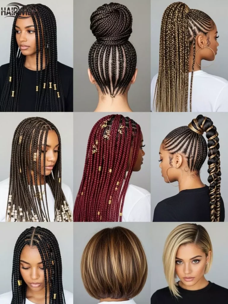Feed-In Braids Hairstyles