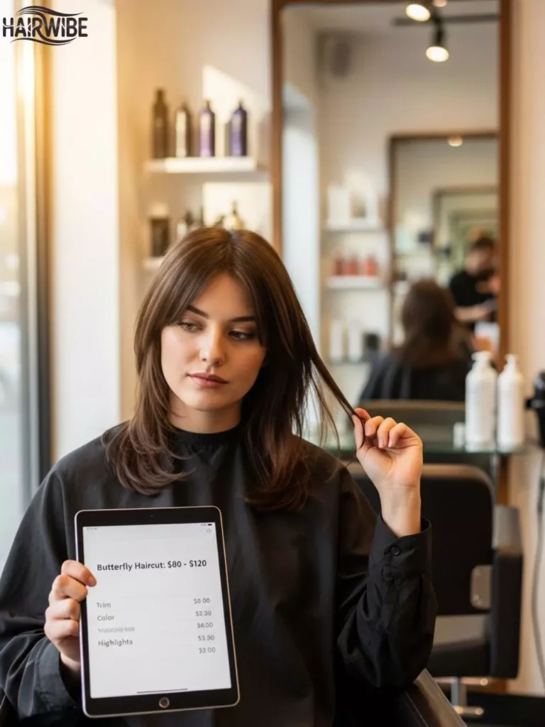 Butterfly Haircut Price
