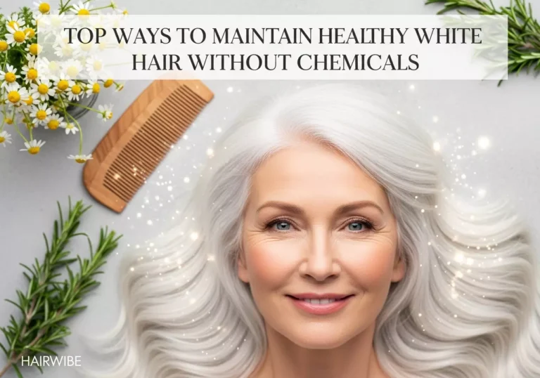 Top Ways to Maintain Healthy White Hair Without Chemicals