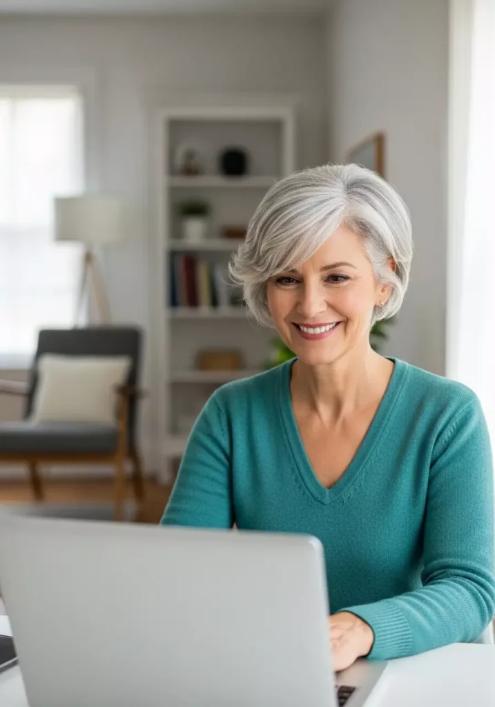 Short Hair Over 60 Low Maintenance