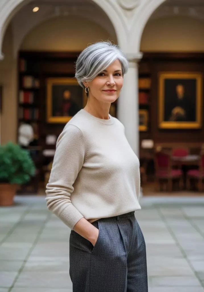 Short Hair Over 60 for Elegant Women