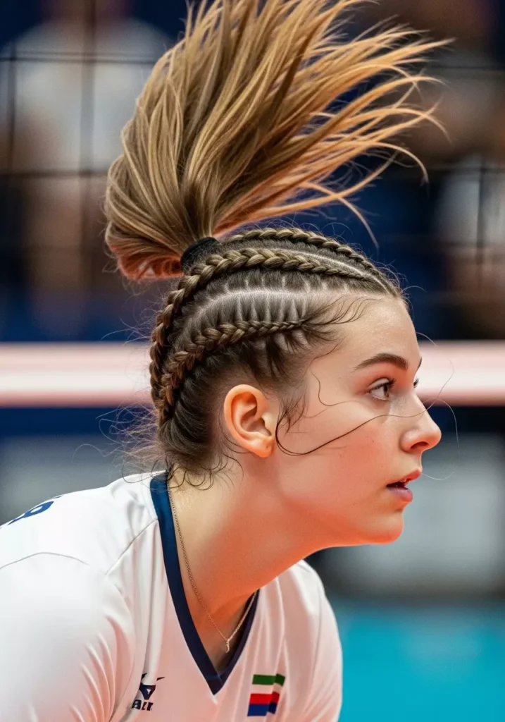 High-Energy Volleyball Hairstyles for Competitive Girls
