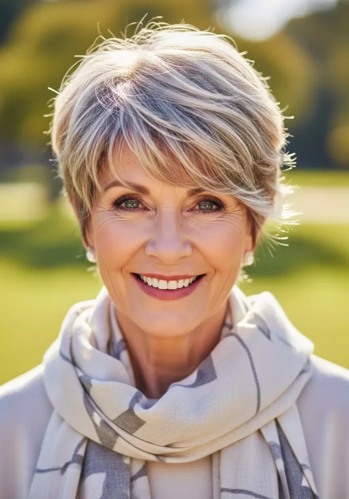 Best Short Hair Over 60 Styles