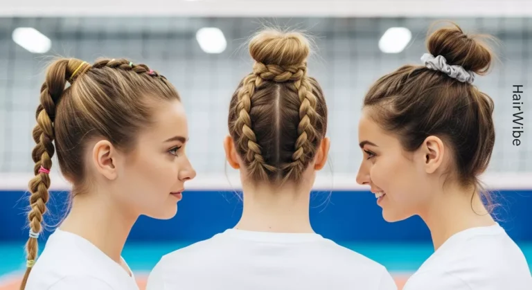 20+ Cute and Practical Volleyball Hairstyles for Sports Players