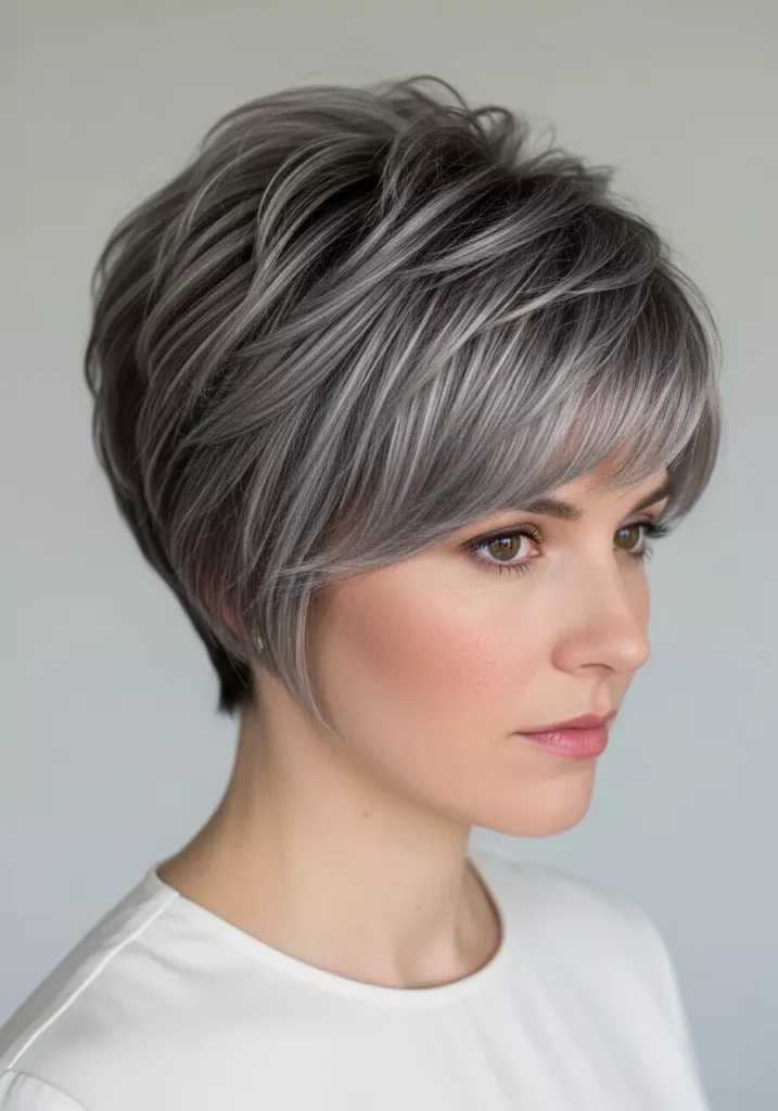 Trendy Short Hair Over 60 Cuts