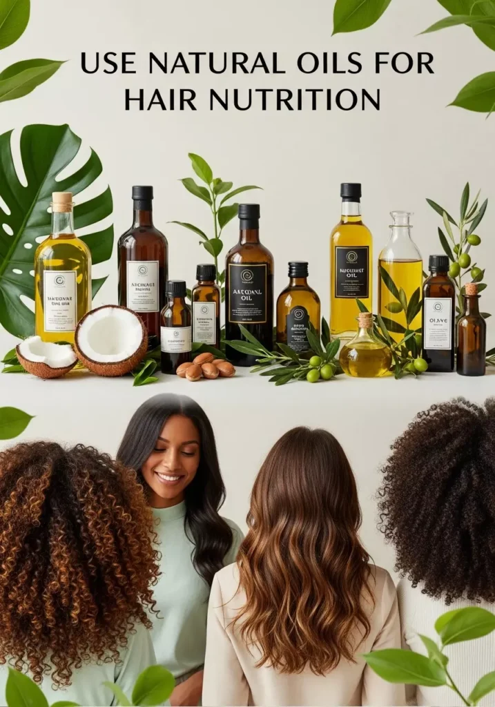Use Natural Oils for Hair Nutrition