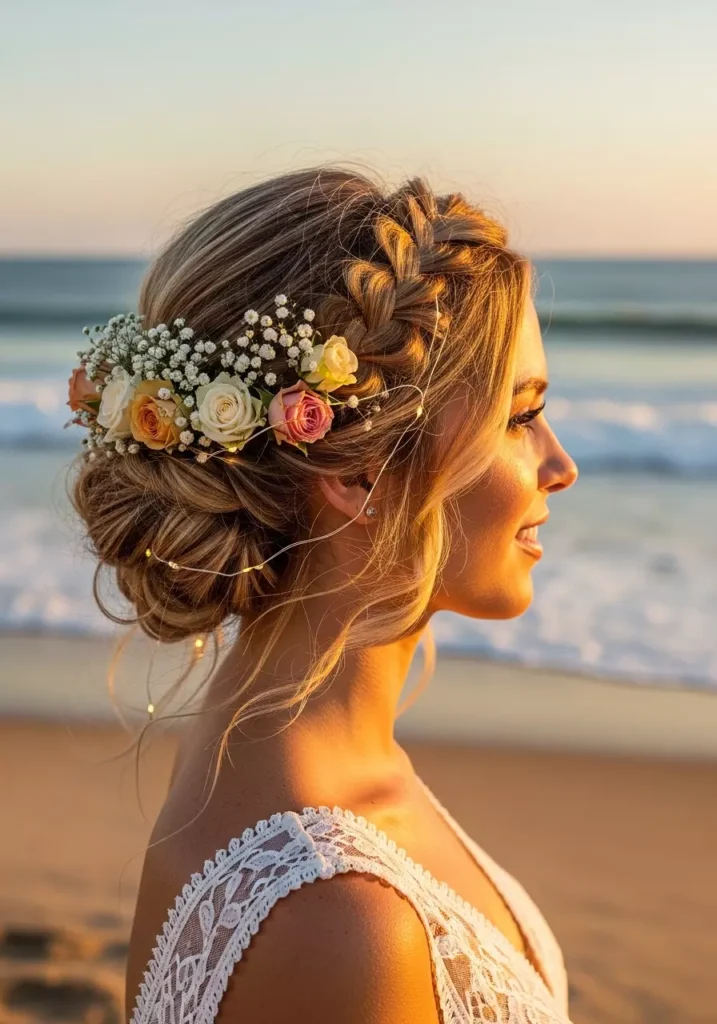 Boho Wedding Hairstyles for Beach