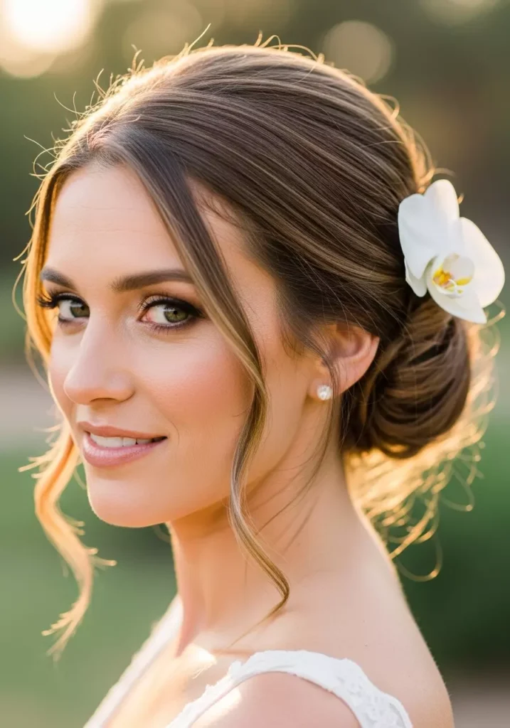 Low Maintenance Wedding Hairstyles