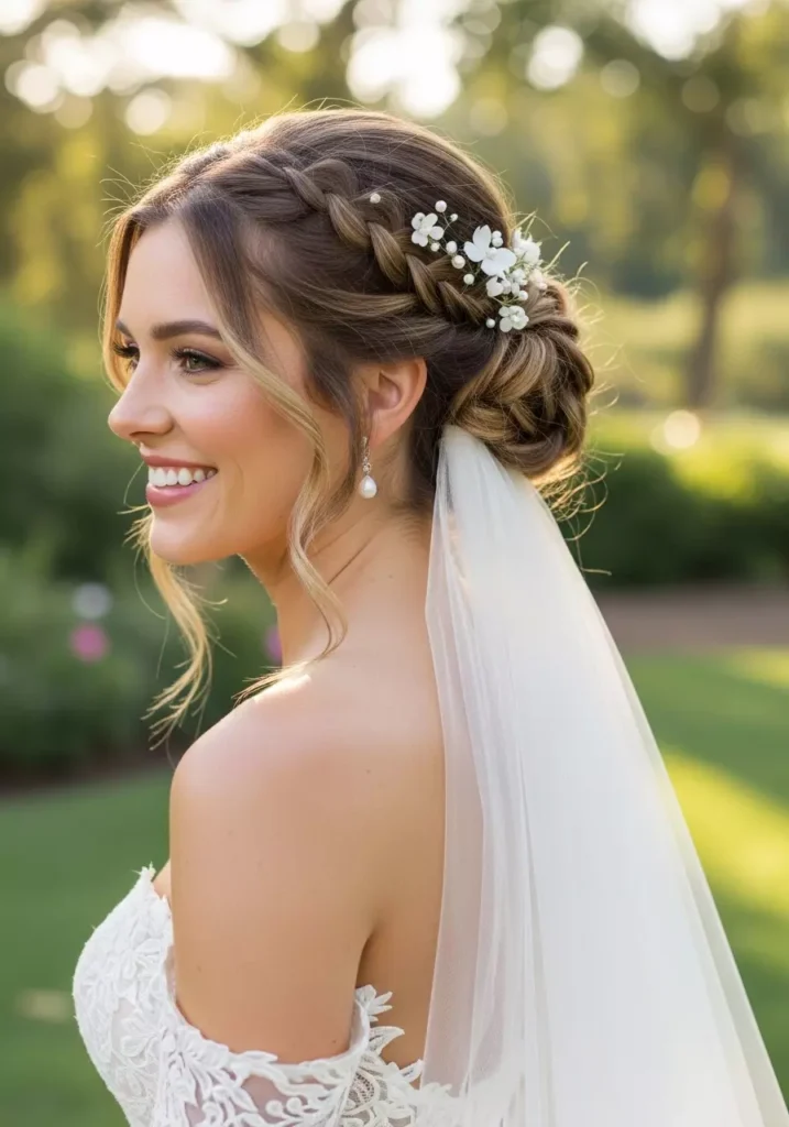 Half-Up Wedding Hairstyles