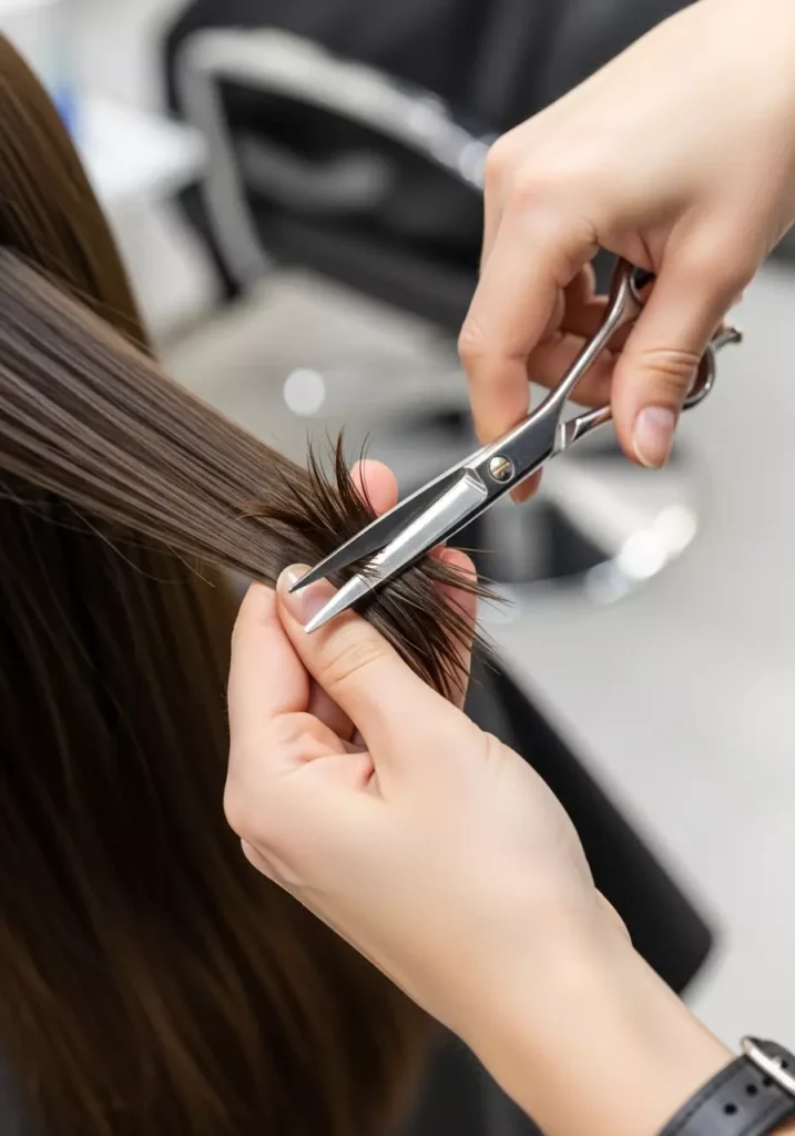 Regular Trims to Remove Split Ends