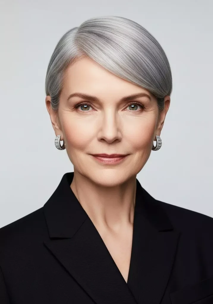 Easy Short Hair Over 60 Styles