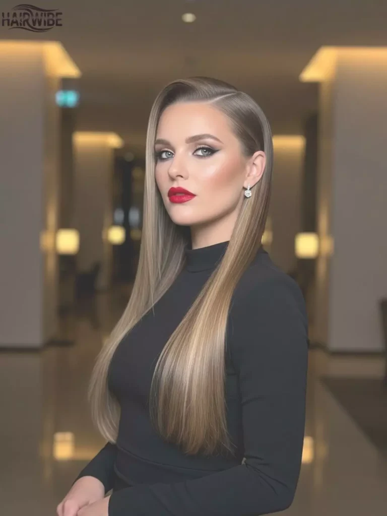 Sleek Straight Hairstyles for Modern Glam