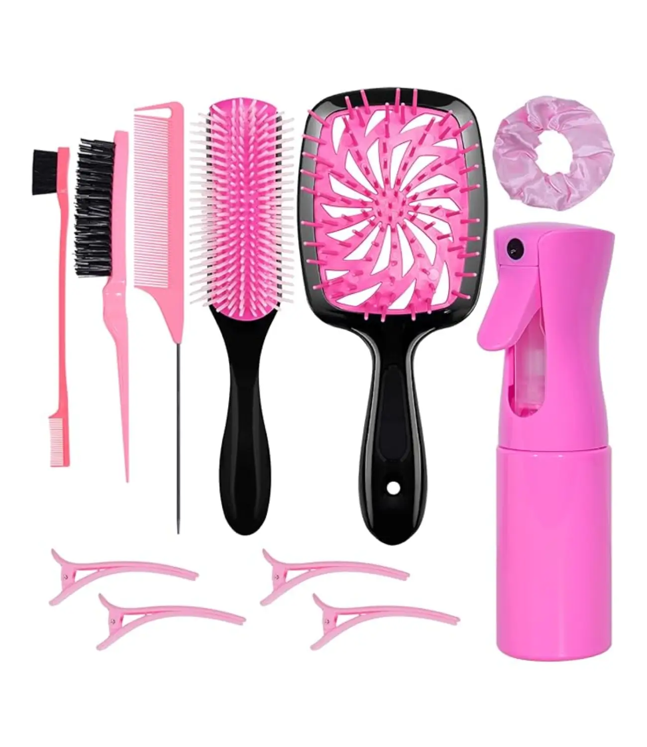 11 Pcs Hair Brush Set