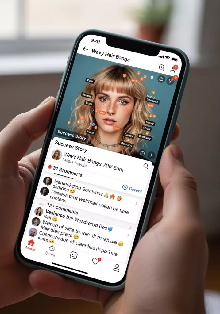 Wavy Hair Bangs Reddit