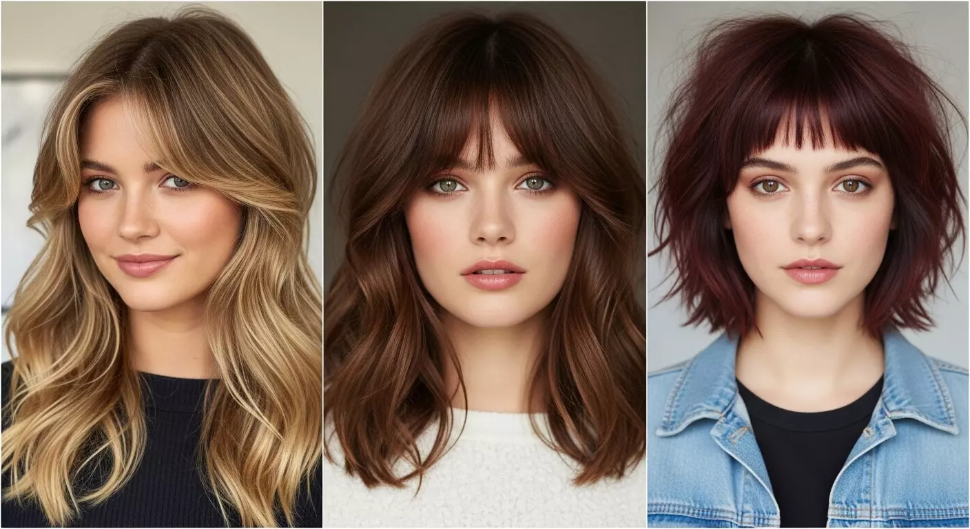25 Gorgeous Wavy Hair Bangs Hairstyles You Must Try This Year