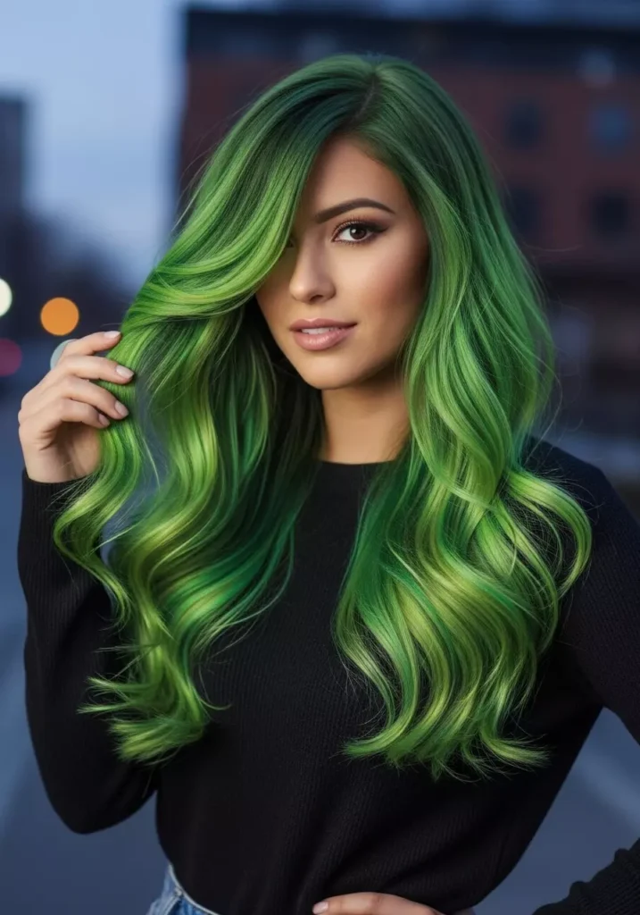 Multi-Shade Green Blend