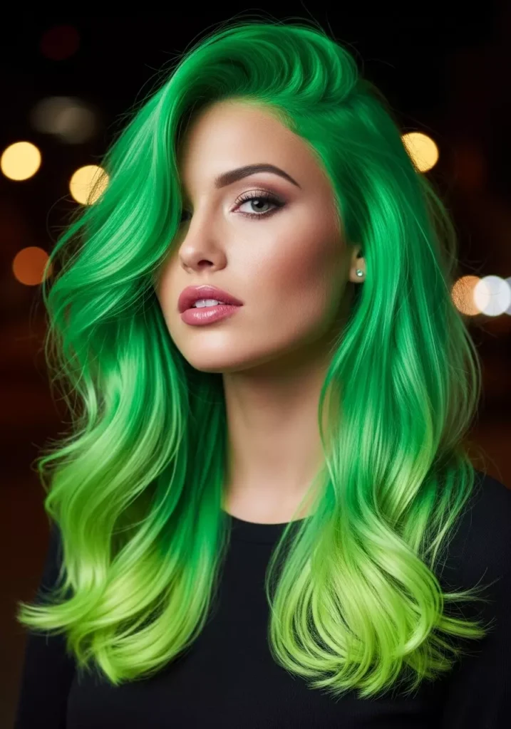 Neon Green Fade