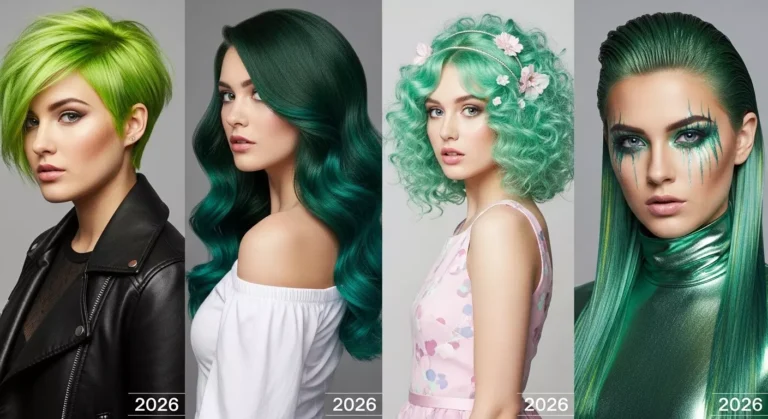 30 Ways to Rock Green Hair Color Ideas 2026