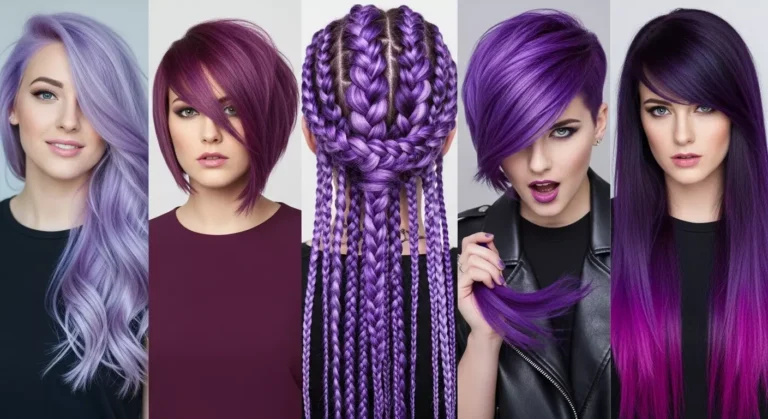 20+ Stunning Purple Hair Inspiration for a Bold New Look