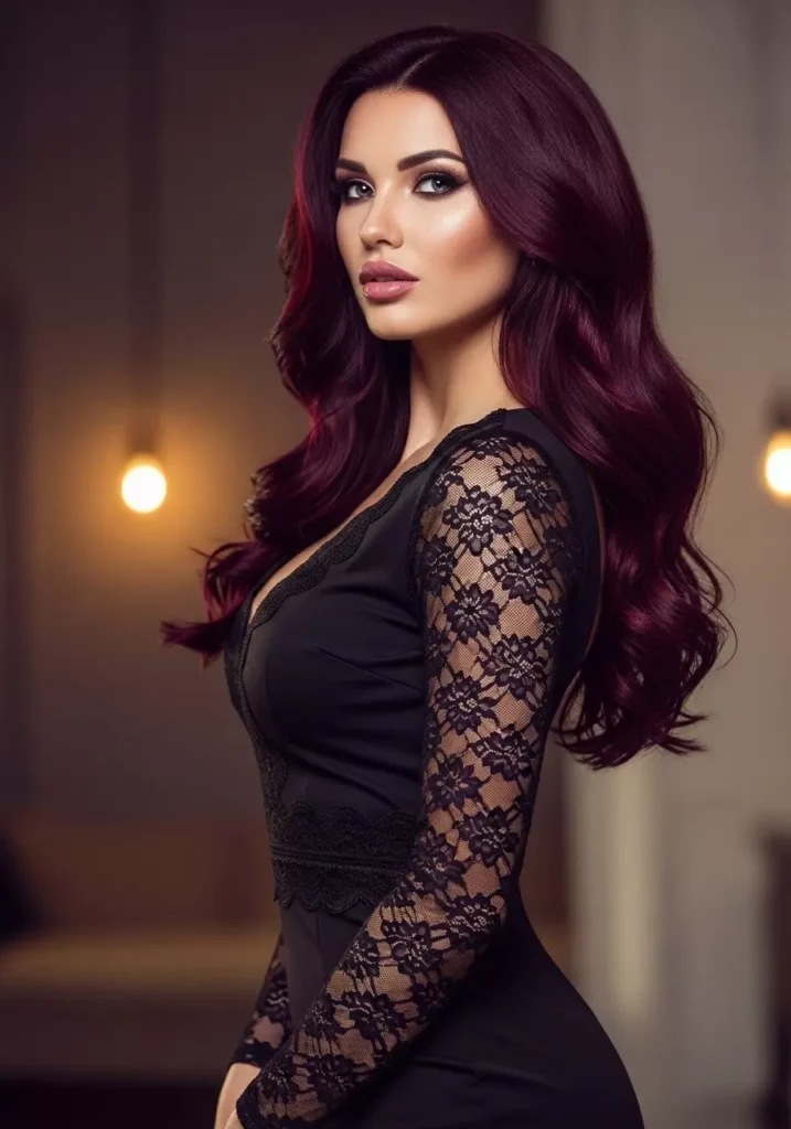 Black Cherry Hair Color