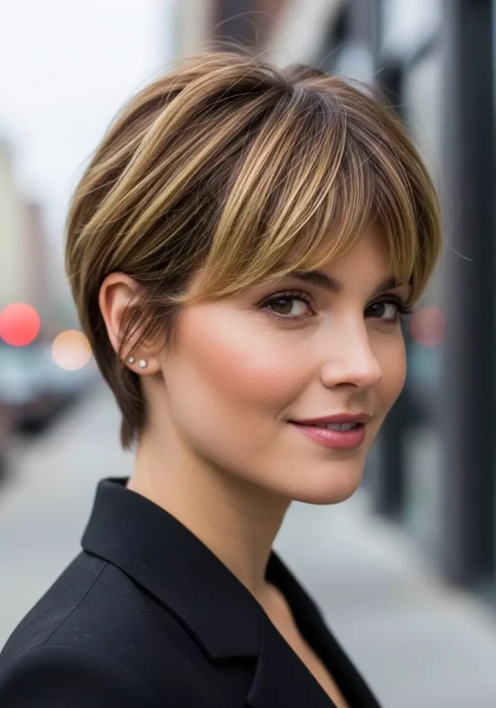 Pixie Cut for Round Face Short and Stylish Look