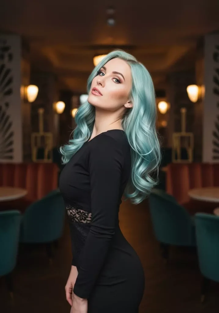 Pastel Blue Hair