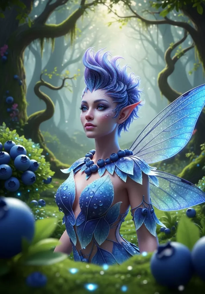 Pretty Blueberry Pixie