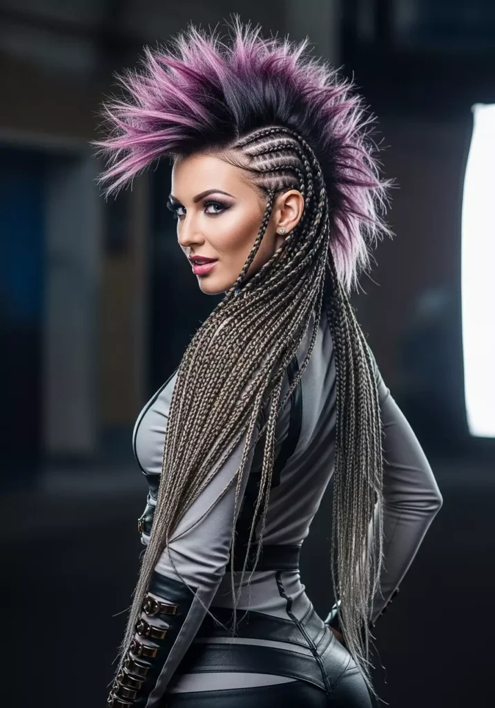 Mohawk-ed Plaits