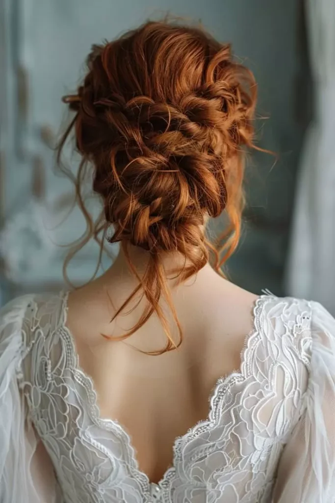 Simple Updos for Frizzy Hair at Home