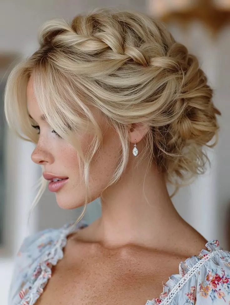 Quick and Easy Braided Updos Step by Step