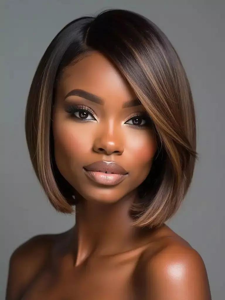 Retro 90s Bixie Haircut Black Women