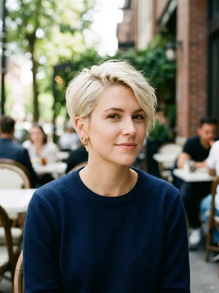 Blonde Short Hair