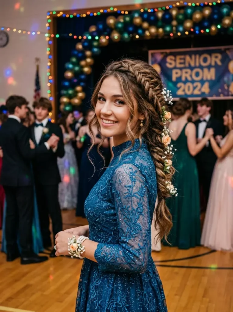 Boho Braided Prom Hairstyles