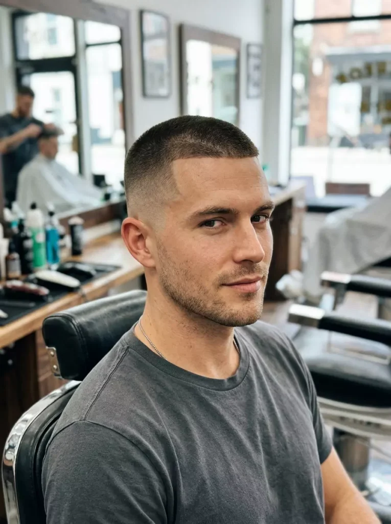Buzz Cut Men’s Hair Cut