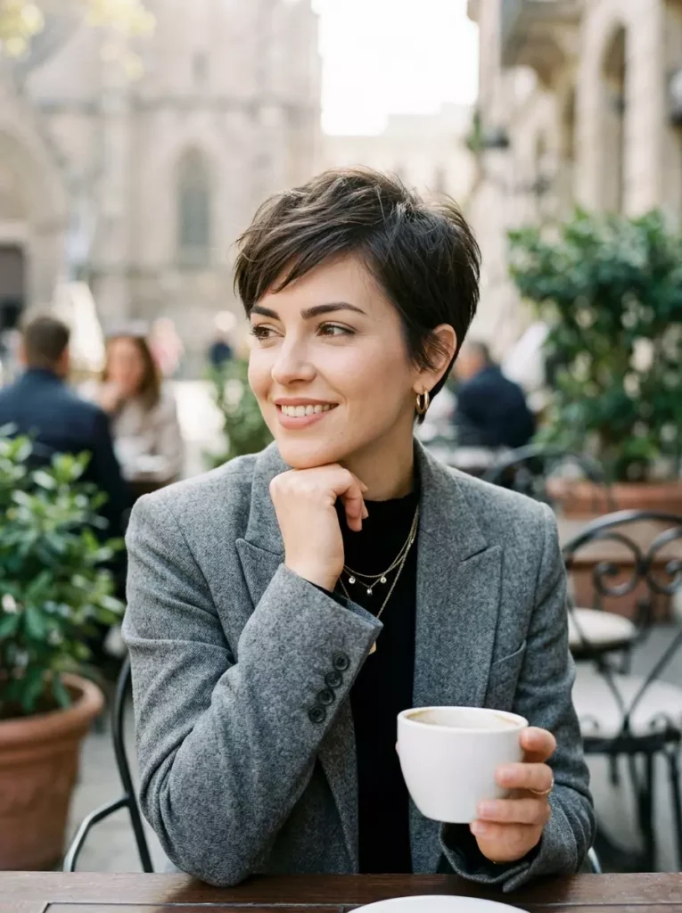 Chic Pixie Haircut