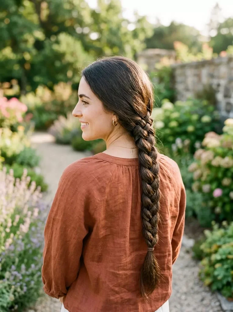 Cross Long Hair Braid