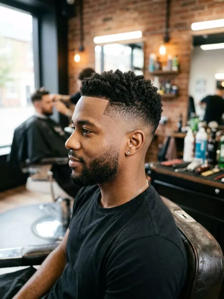Drop Fade Men’s Hair Cut