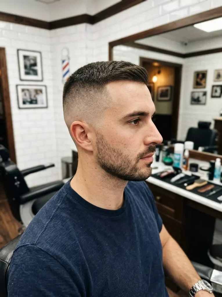 High and Tight Men’s Hair Cut
