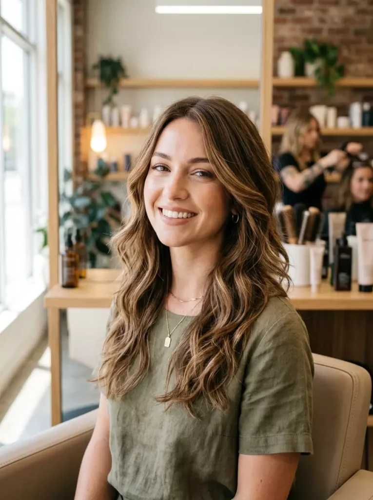 Layered Haircuts with Soft Waves