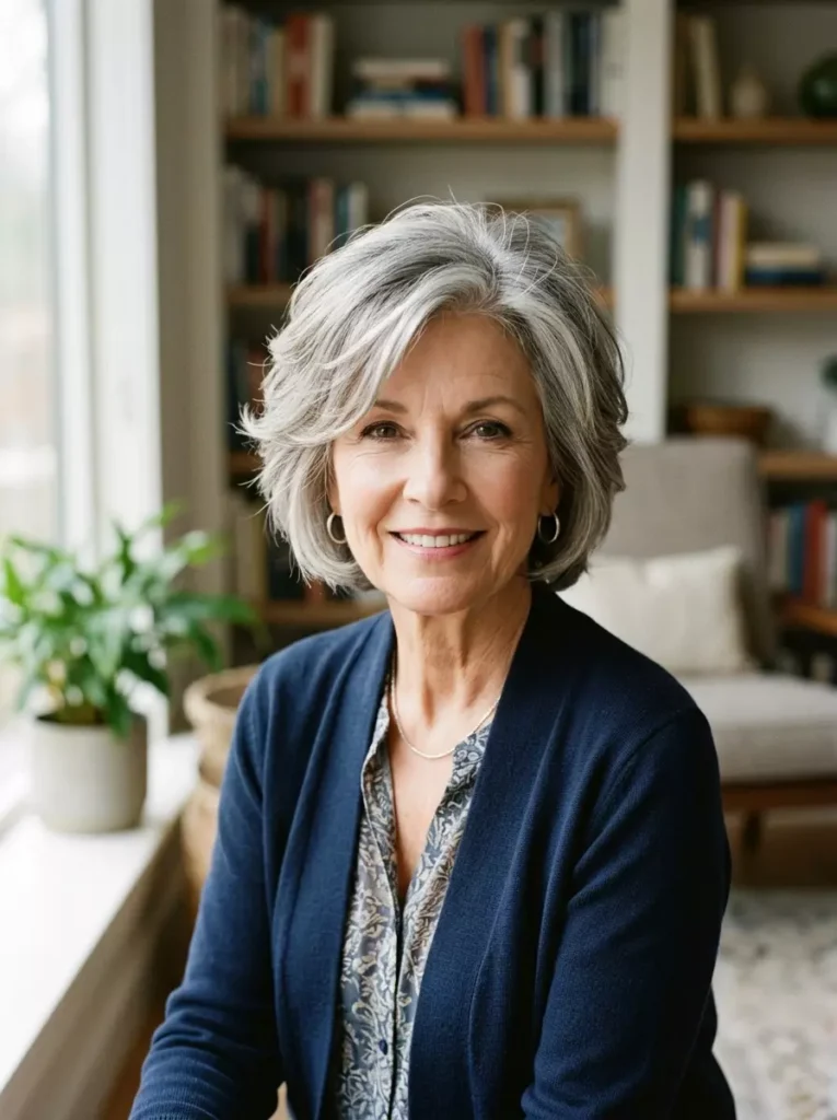 Layered Haircuts for Mature Women