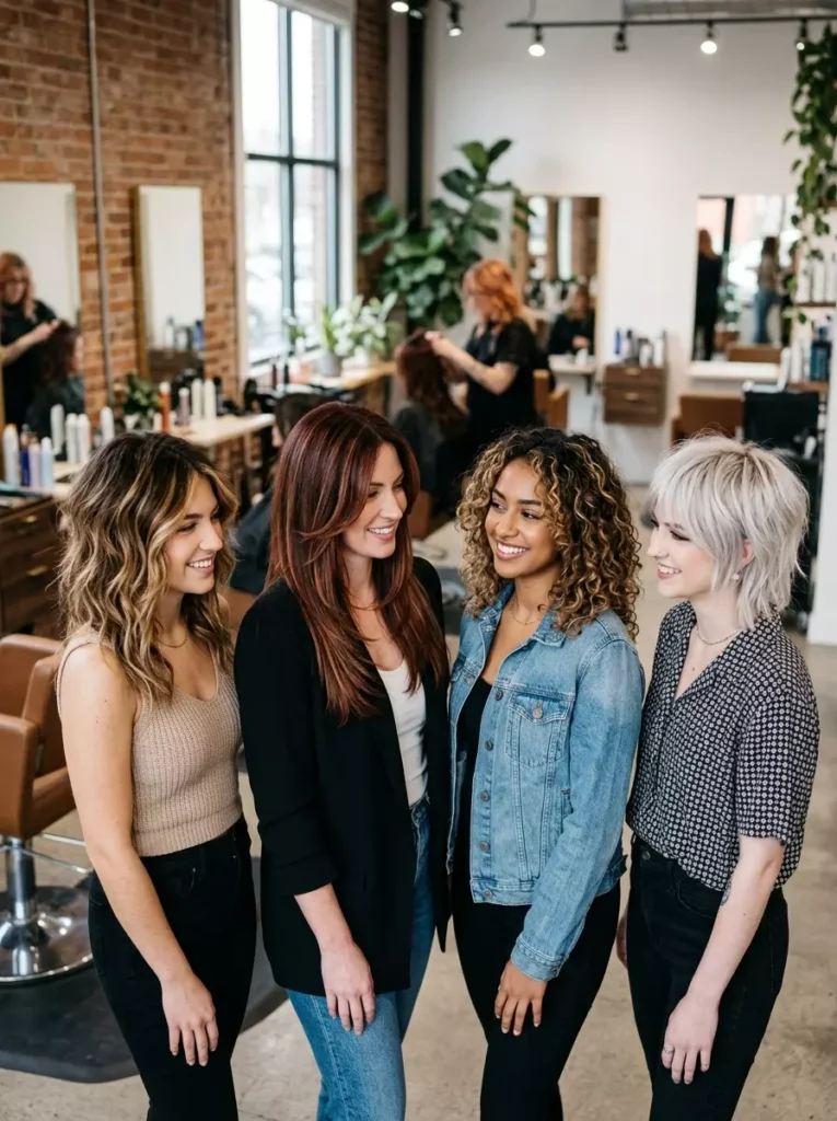 Layered Haircuts with Hair Color Ideas