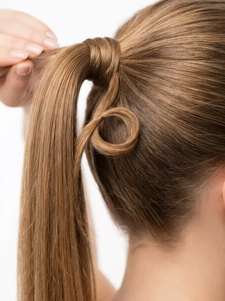 Loop Braid Hair Tutorial