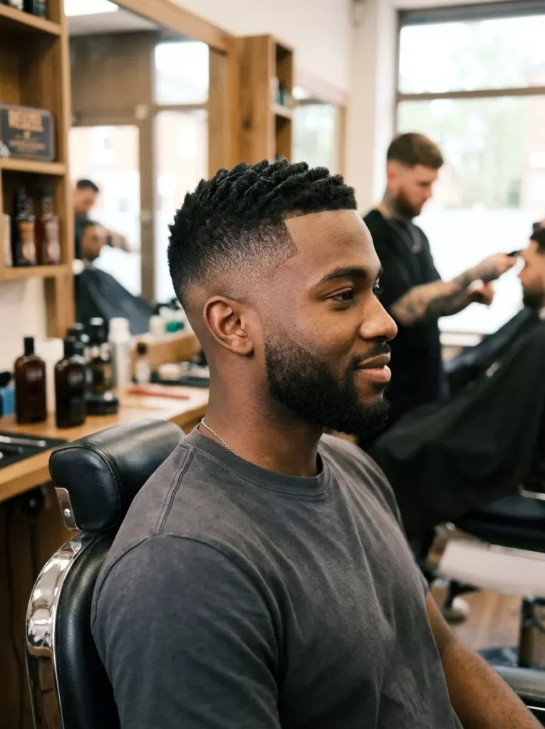 Low Fade Men’s Hair Cut
