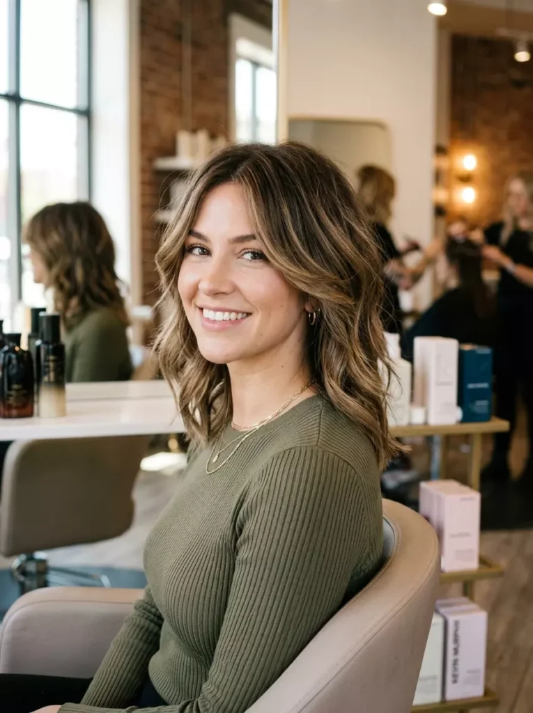 Stylish Medium Length Layered Haircuts