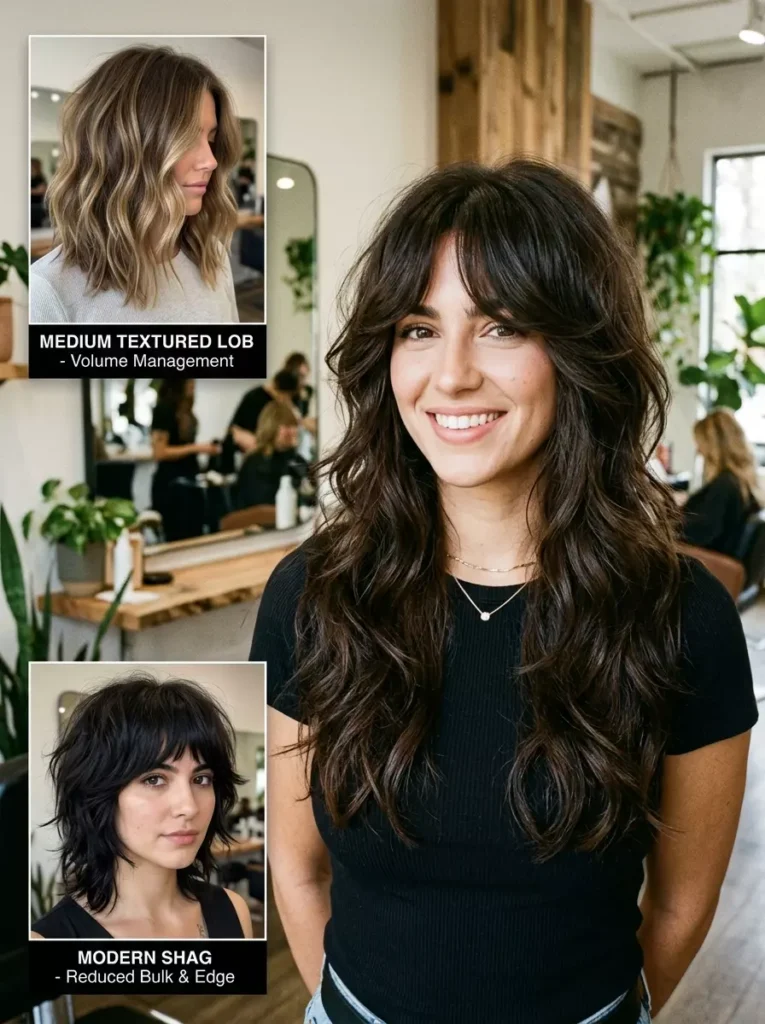 Modern Layered Haircuts for Thick Hair