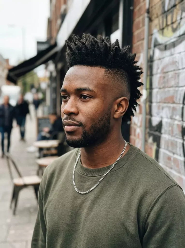 Mohawk Men’s Hair Cut