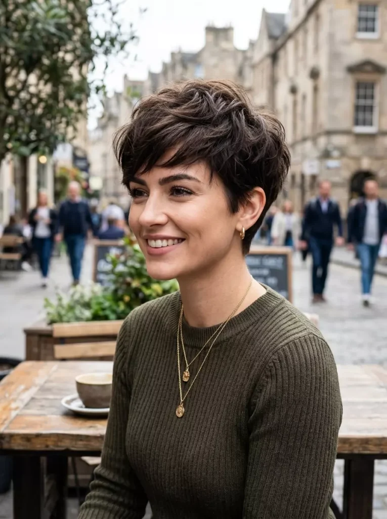 Pixie Haircut for Thick Hair