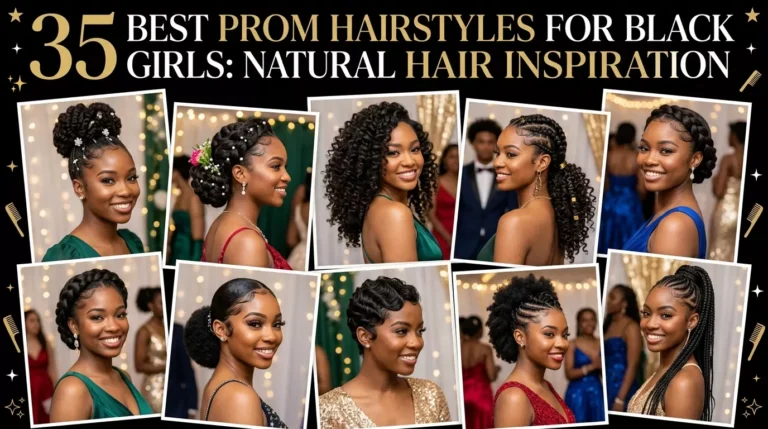 35 Best Prom Hairstyles for Black Girls with Natural Hair Inspiration